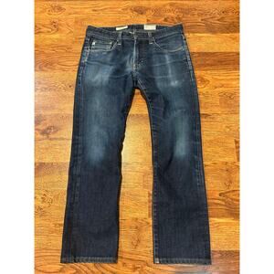 AG Adriano Goldschmied Denim 360 The Matchbox Slim Straight Jeans – Size 34